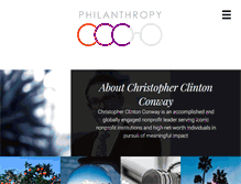 Tablet Screenshot of christopherclintonconway.com
